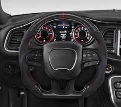 Carbon Fiber Steering Wheel For Dodge