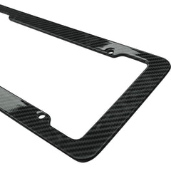 Universal Premium Carbon Fiber License Plate Cover