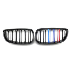 BMW 3 Series Aftermarket Front Gloss Black Kidney Grill