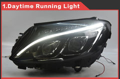 Aftermarket LED Head Lamp kit for Mercedes-Benz W205